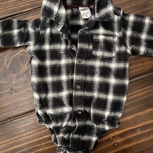 Carter's Flannel Onesie